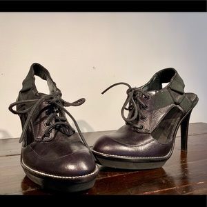 Derek Lam Lace-up Mary Jane High Heeled Shoes